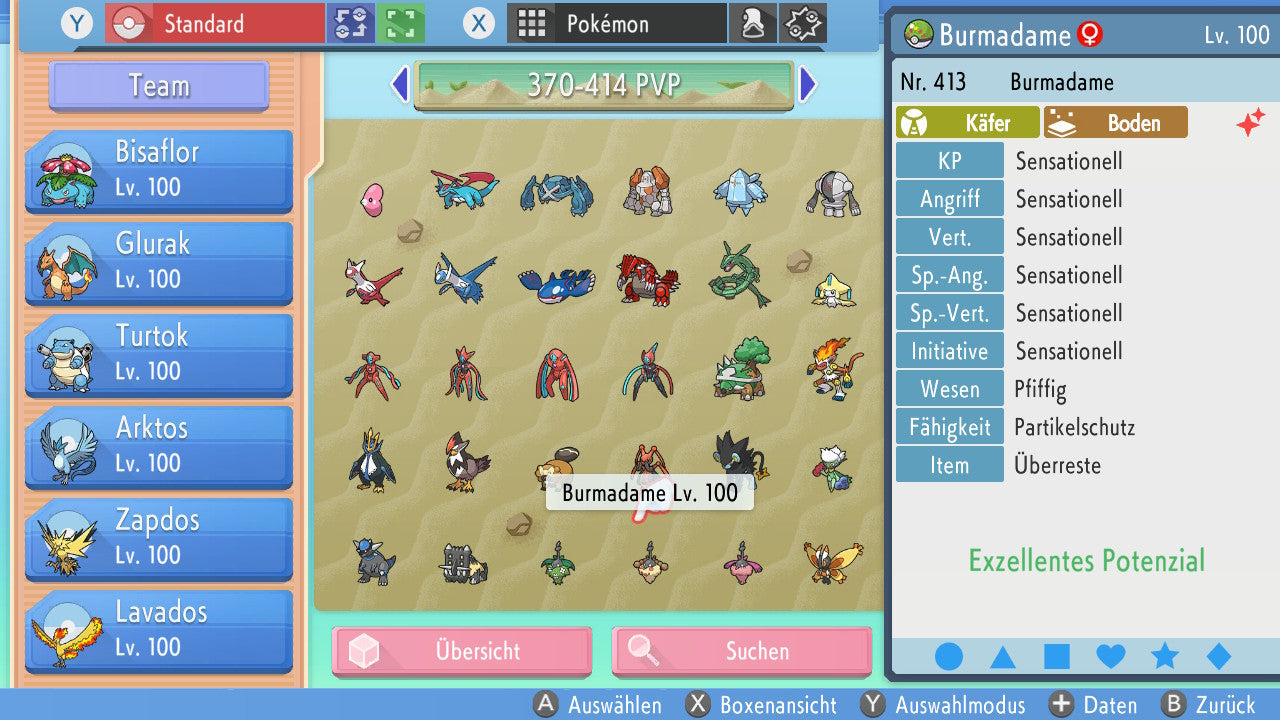 #413 Burmadame Sandumhang PVP BDSP