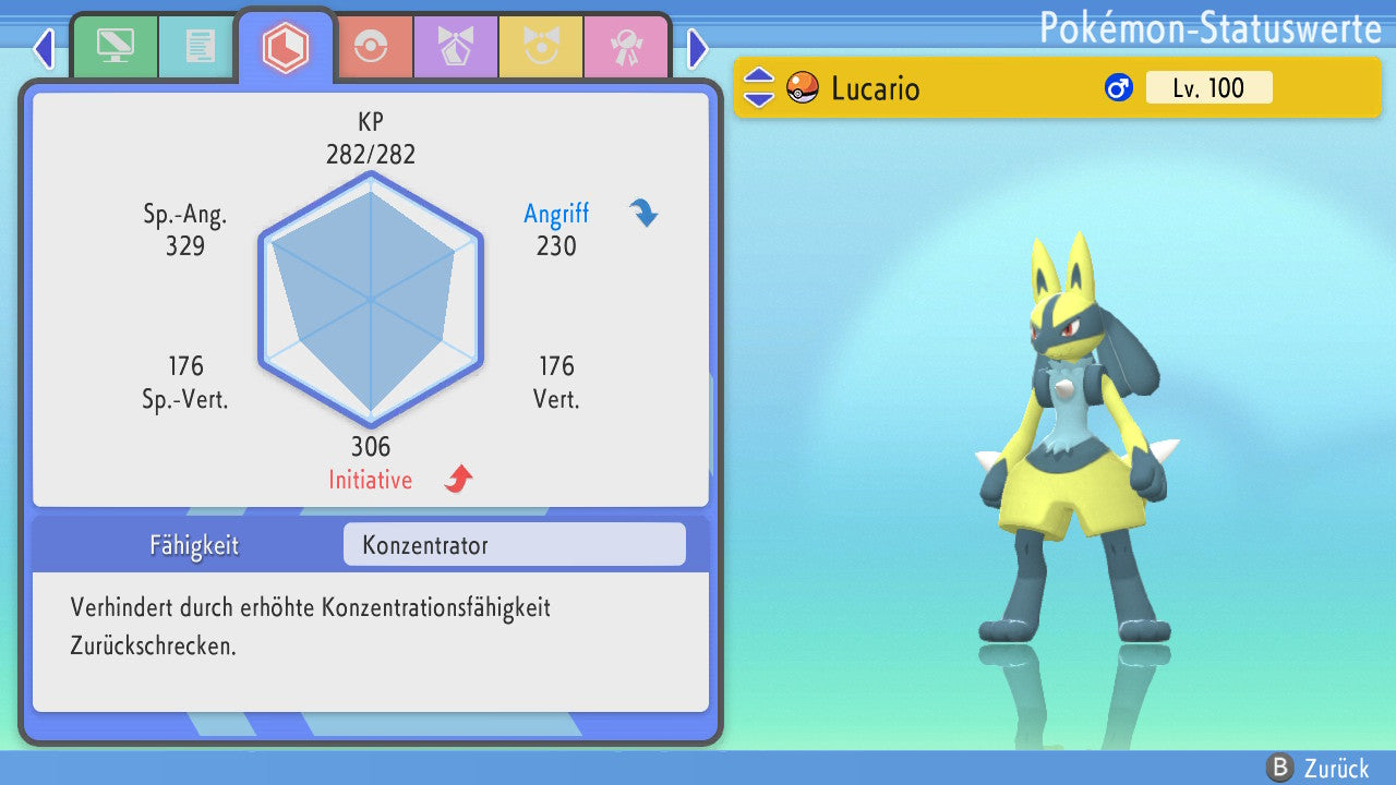 #448 Lucario PVP BDSP