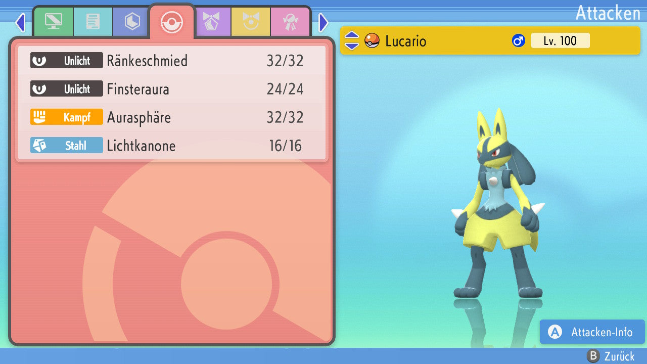 #448 Lucario PVP BDSP