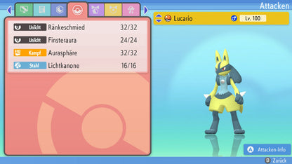#448 Lucario PVP BDSP