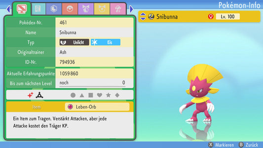 #461 Snibunna PVP BDSP