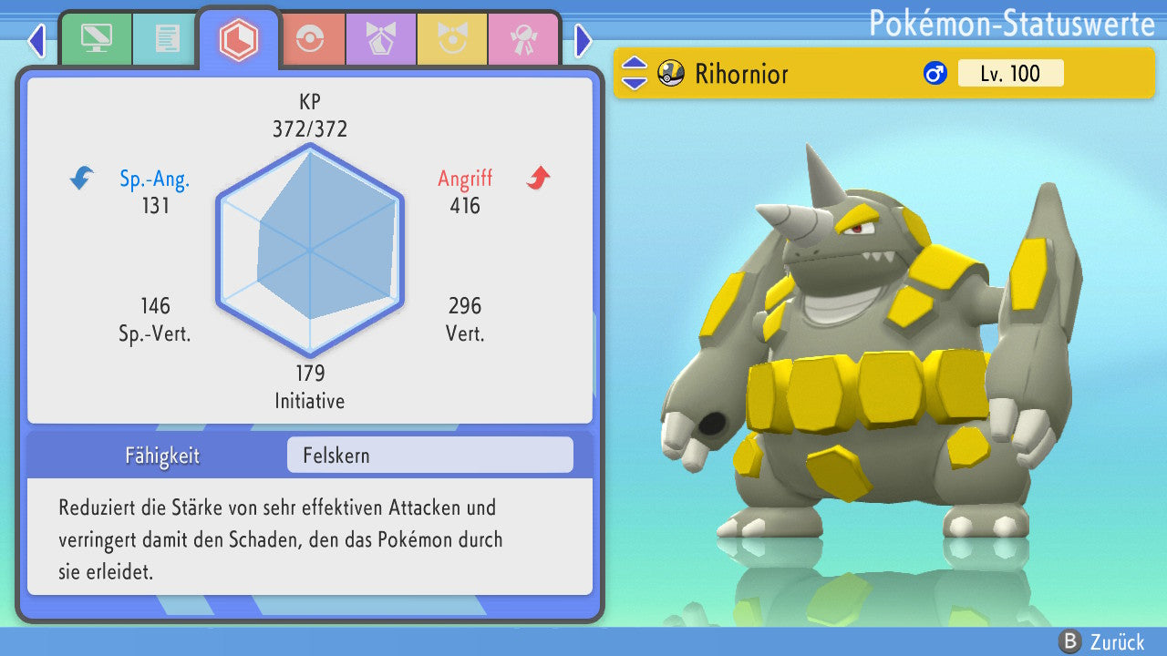 #464 Rihornior PVP BDSP
