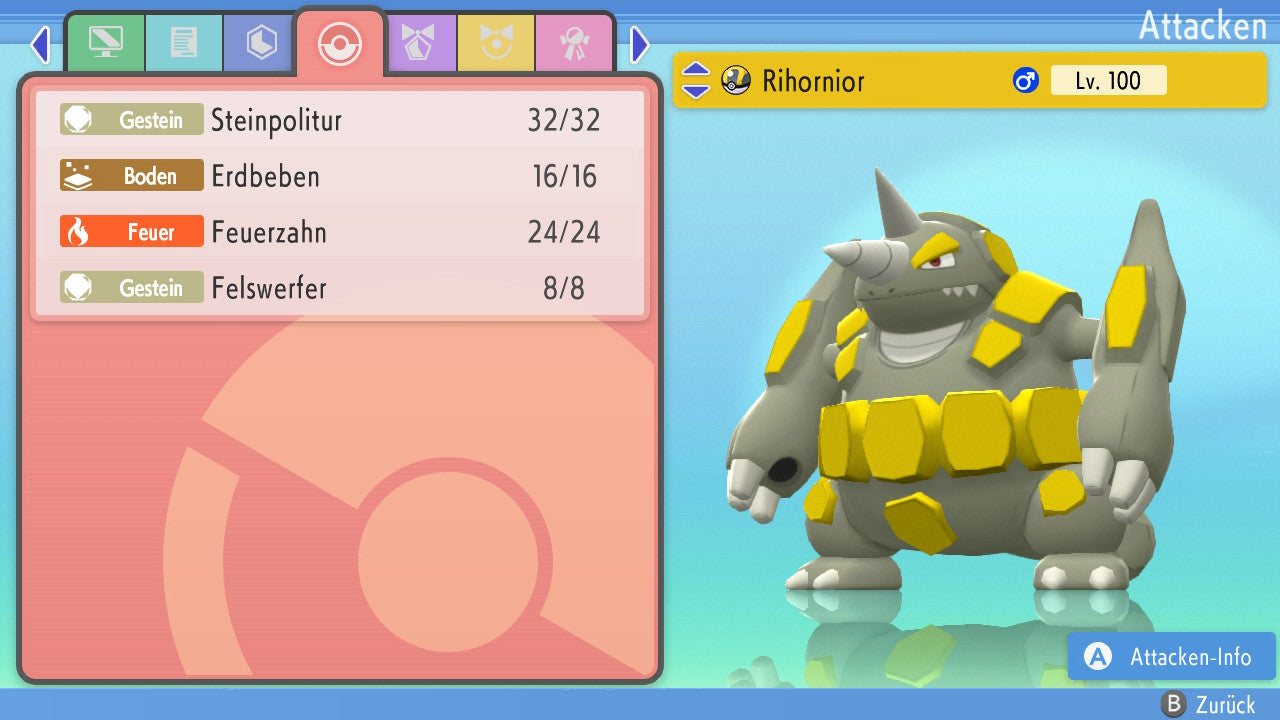 #464 Rihornior PVP BDSP