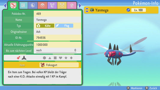 #469 Yanmega PVP BDSP