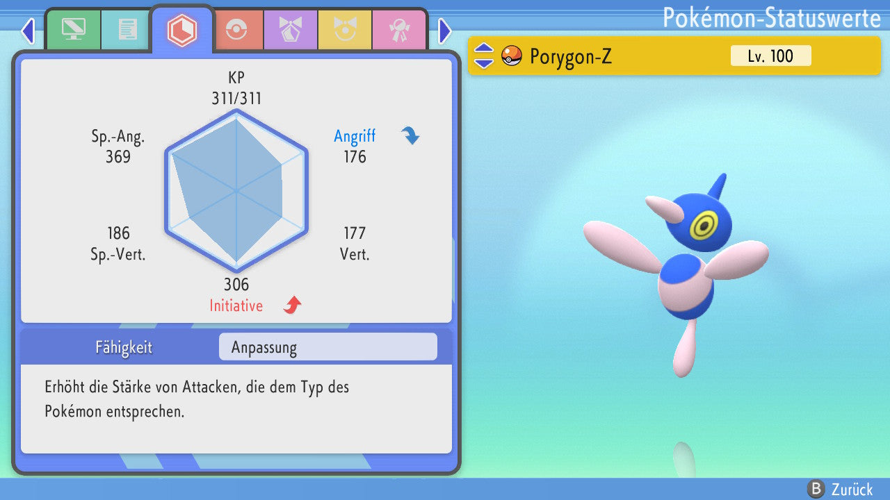#474 Porygon-Z PVP BDSP