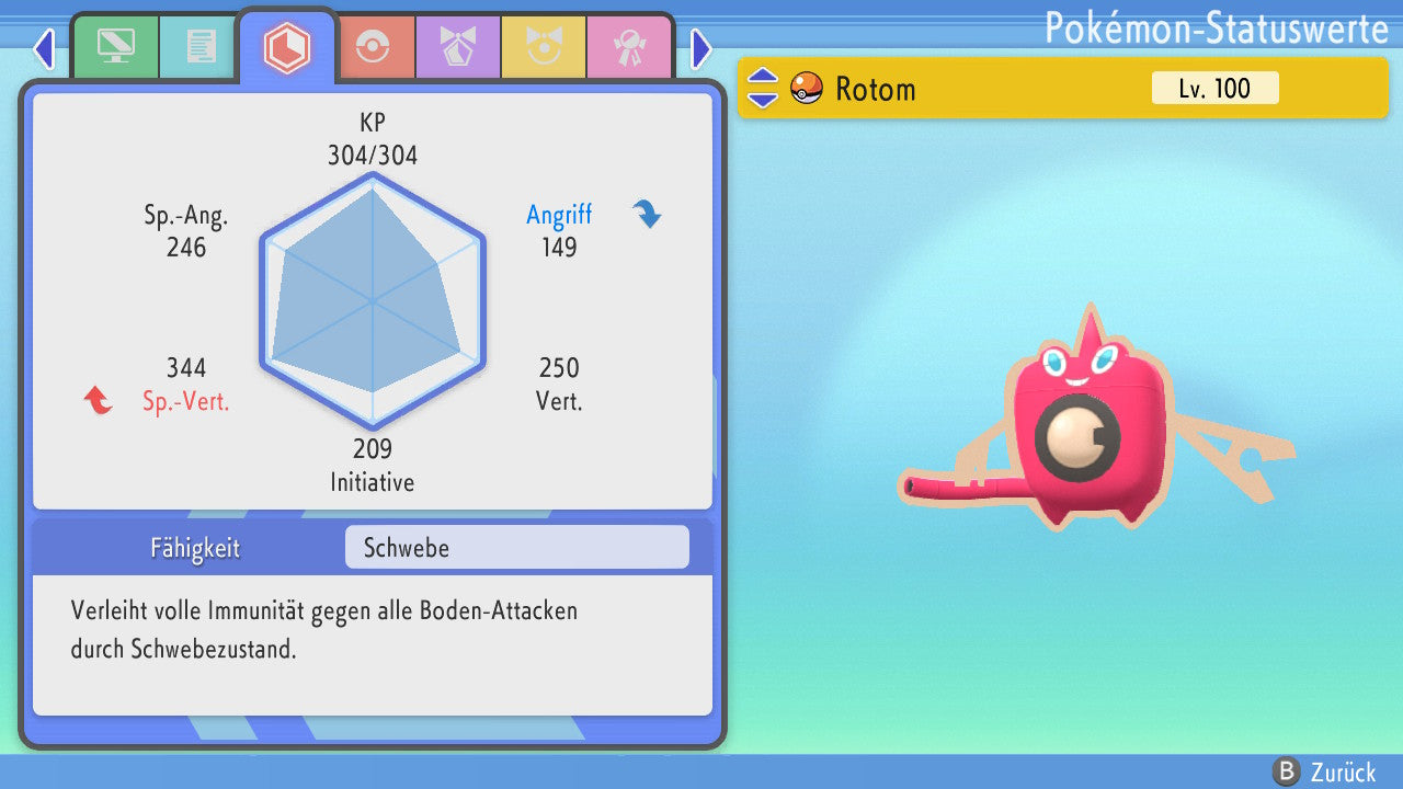 #479 Rotom Wasch PVP BDSP