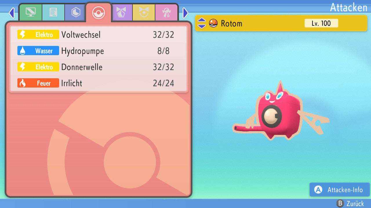 #479 Rotom Wasch PVP BDSP