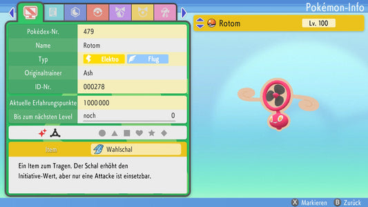 #479 Rotom Wirbel PVP BDSP