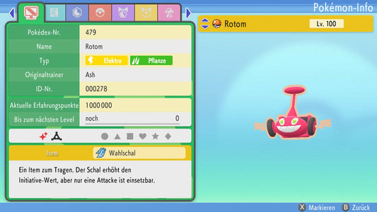 #479 Rotom Schneid PVP BDSP