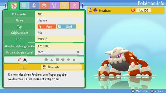 #485 Heatran PVP BDSP