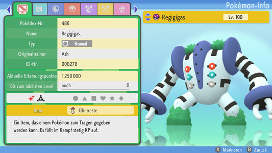 #486 Regigigas PVP BDSP