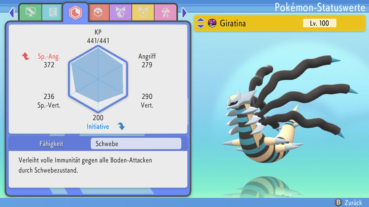 #487 Giratina Urform PVP BDSP