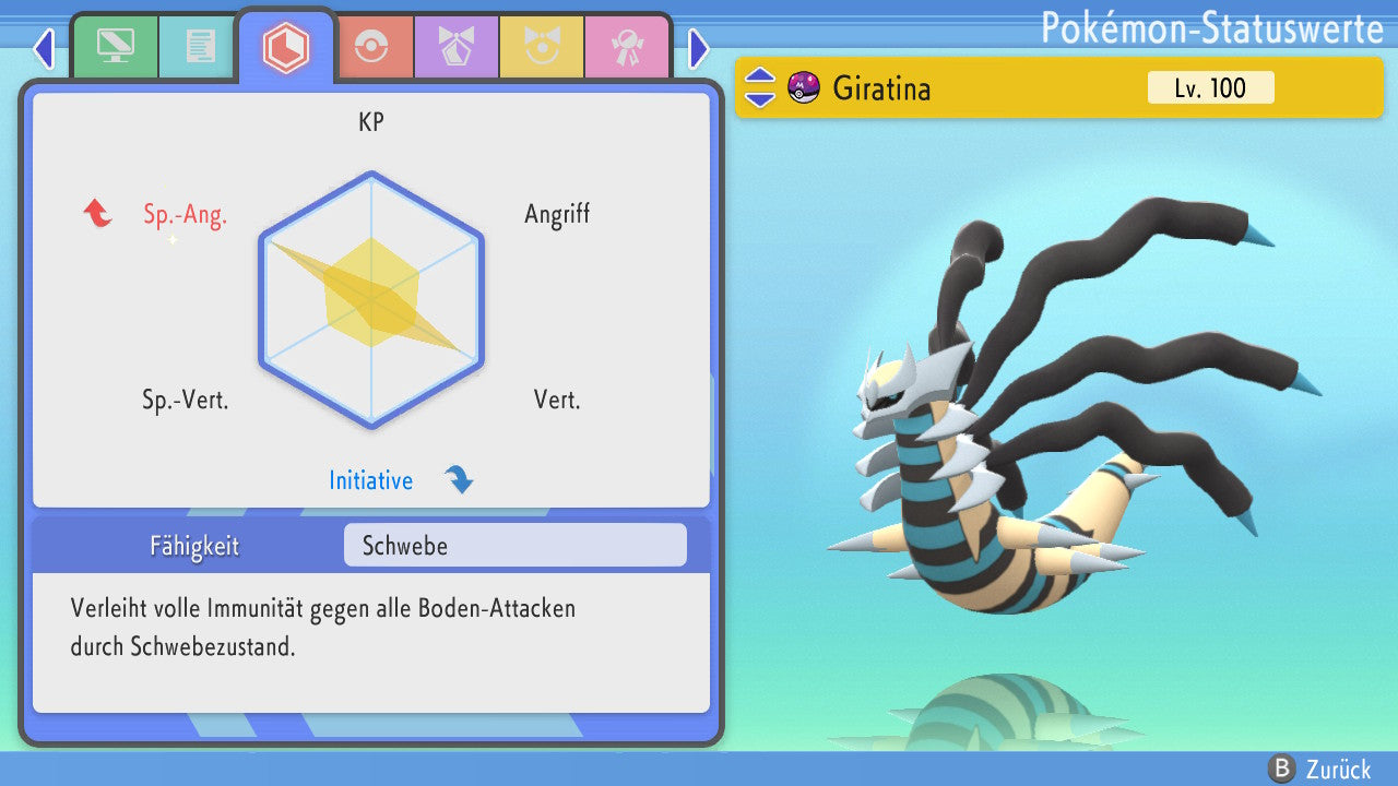 #487 Giratina Urform PVP BDSP