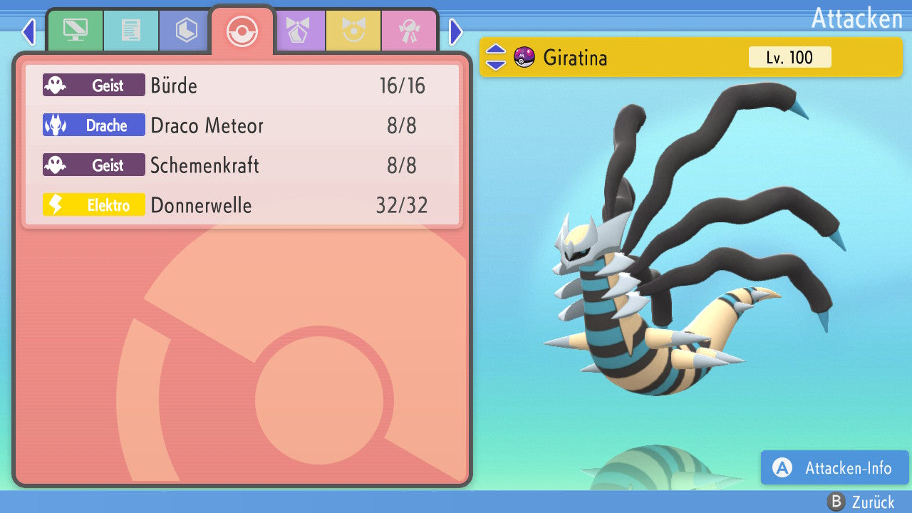 #487 Giratina Urform PVP BDSP