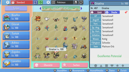#487 Giratina Urform PVP BDSP
