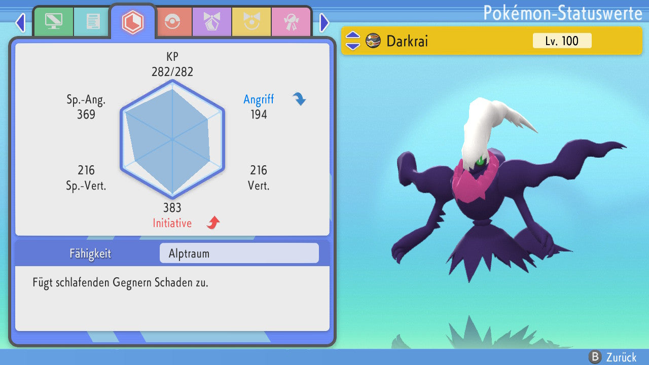 #491 Darkrai PVP BDSP