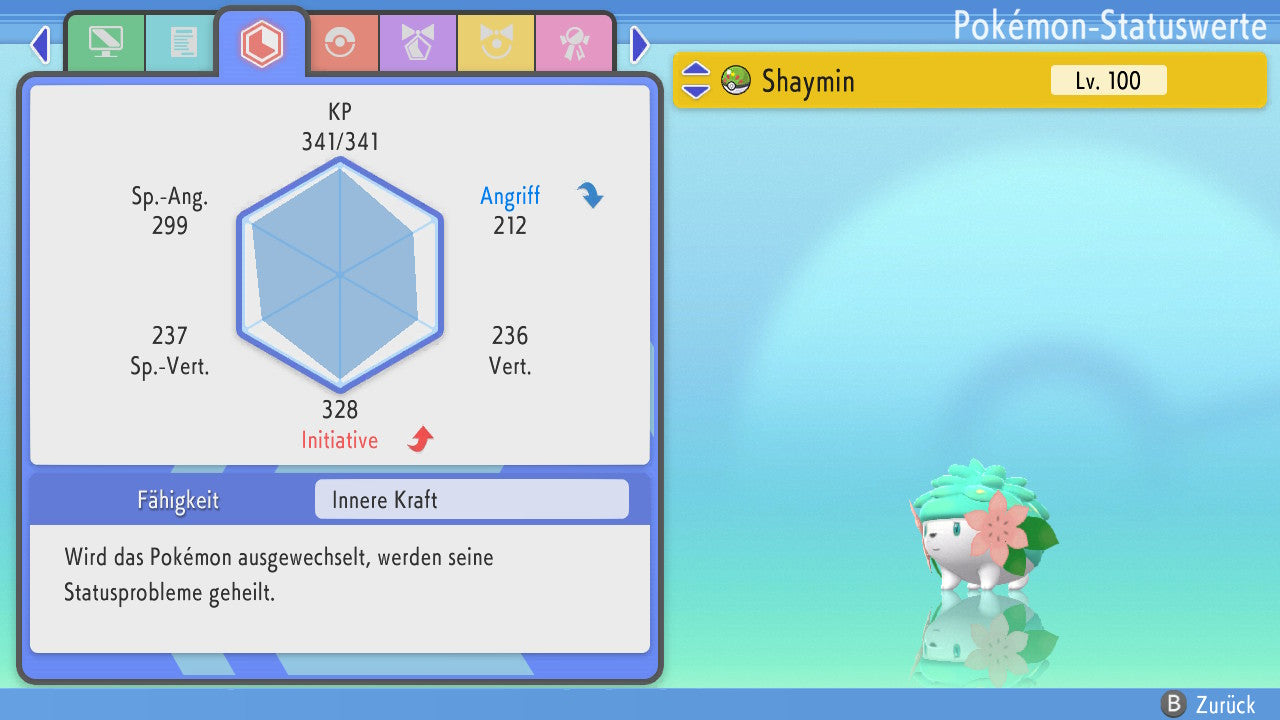#492 Forme de relief Shaymin PVP BDSP
