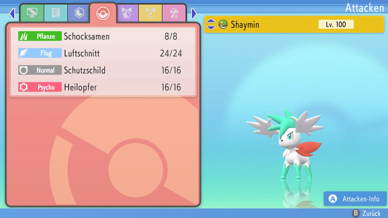 #492 Shaymin Zenitform PVP BDSP
