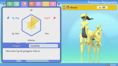 #493 Arceus Normal PVP BDSP