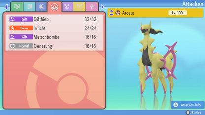#493 Arceus Gift PVP BDSP