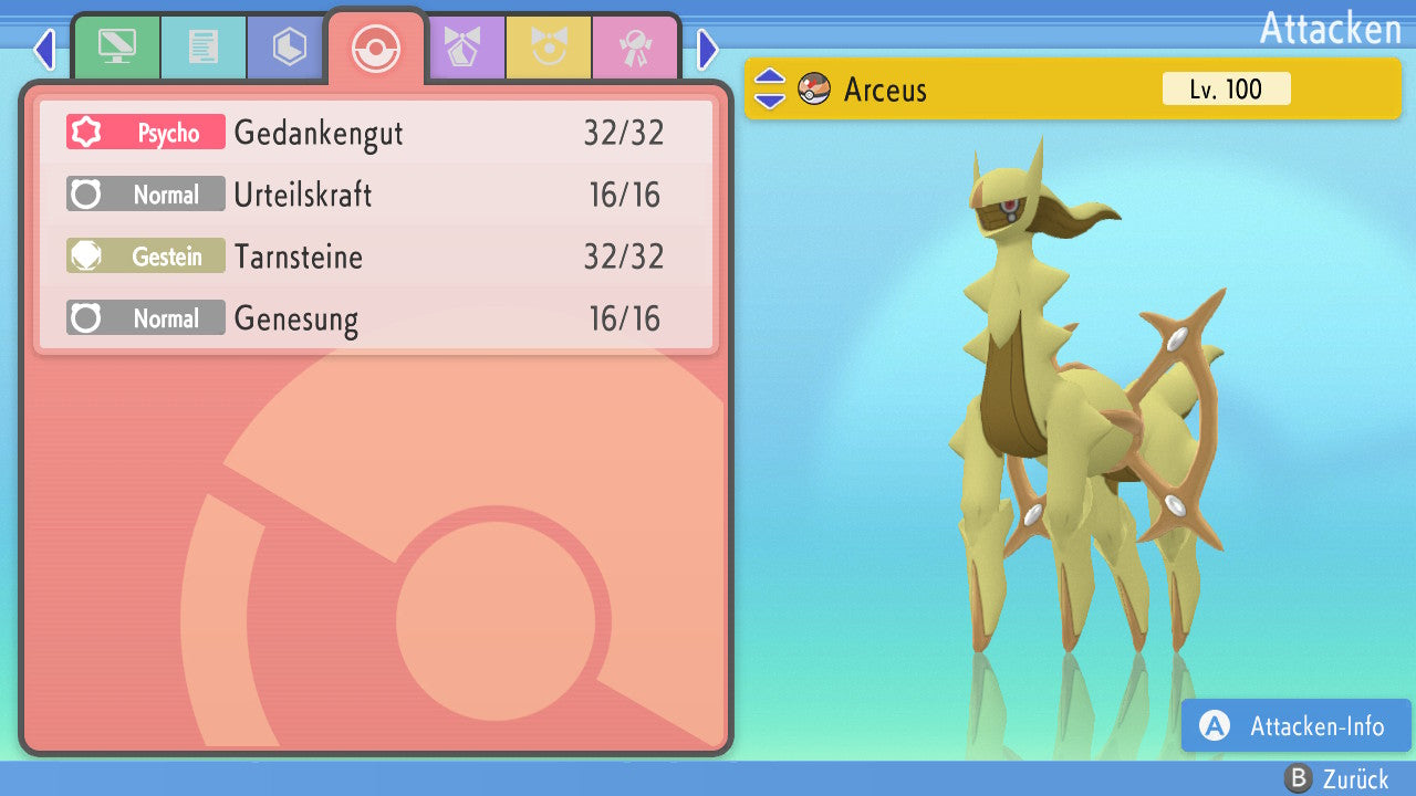 #493 Arceus Boden PVP BDSP