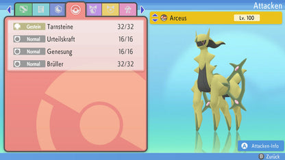 #493 Arceus Käfer PVP BDSP