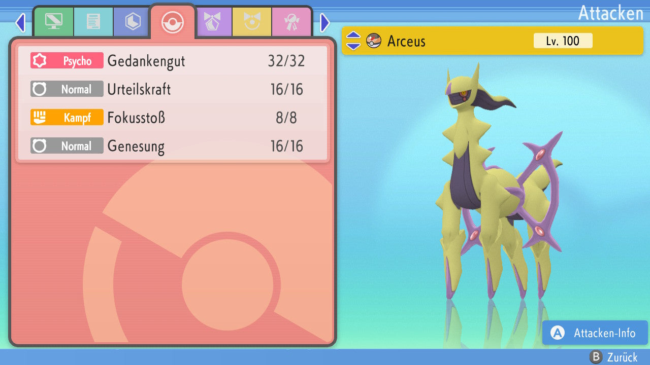 #493 Arceus Geist PVP BDSP