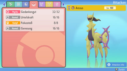 #493 Arceus Geist PVP BDSP