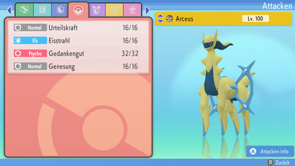 #493 Arceus Wasser PVP BDSP
