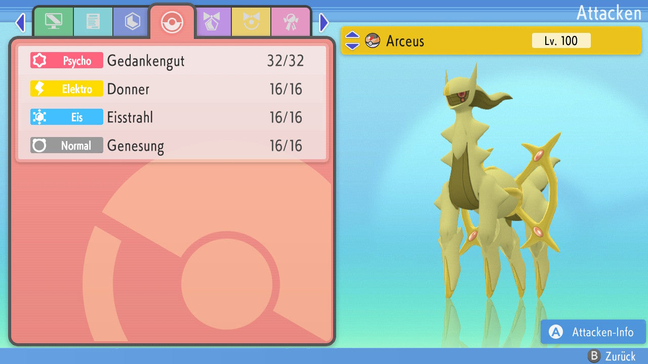 #493 Arceus Elektro PVP BDSP