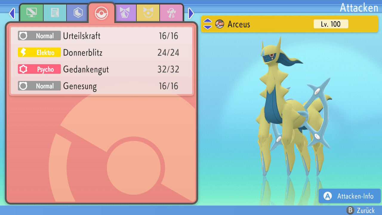 #493 Arceus Eis PVP BDSP