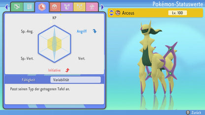 #493 Arceus Drache PVP BDSP