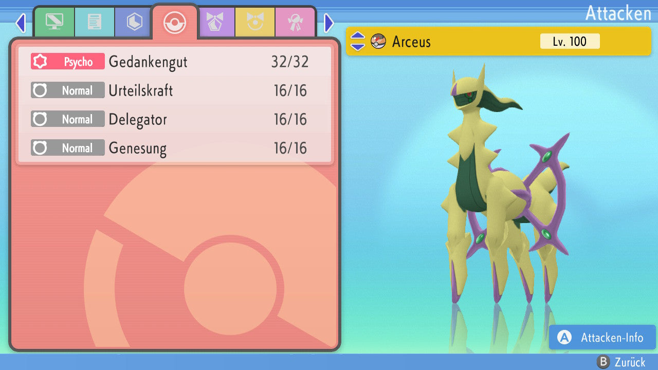 #493 Arceus Drache PVP BDSP