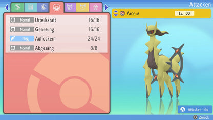 #493 Arceus Unlicht PVP BDSP