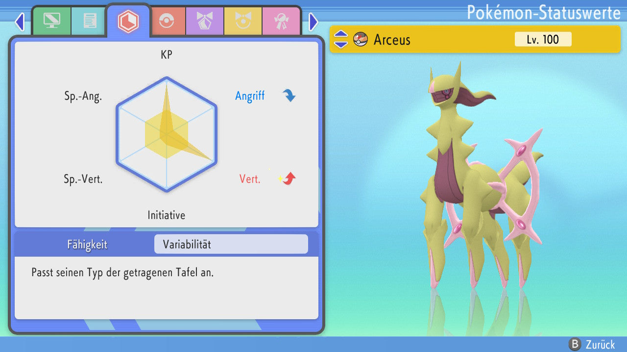#493 Arceus Fee PVP BDSP