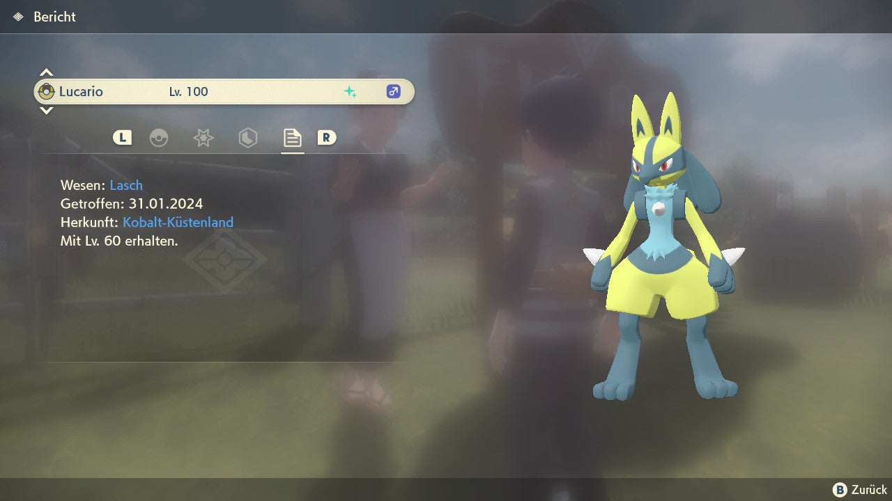 #448 Lucario PLA