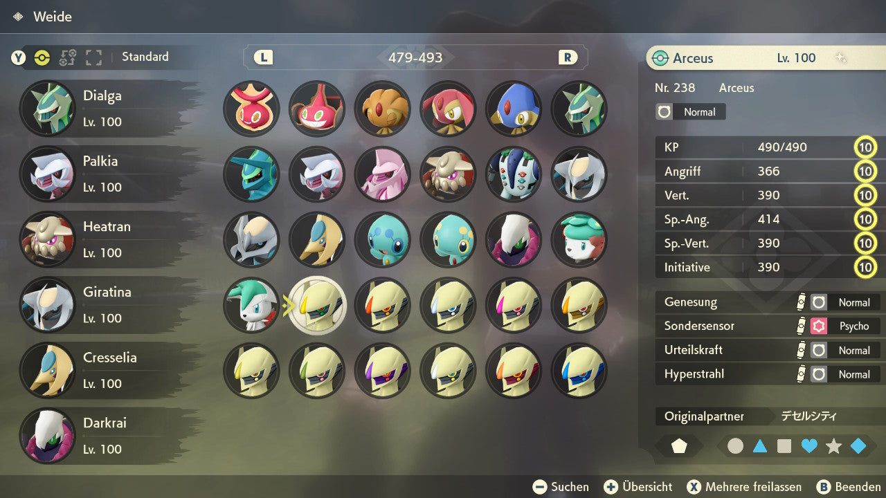 #493 Arceus-Normal PLA