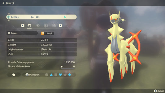 #493 Arceus-Kampf PLA