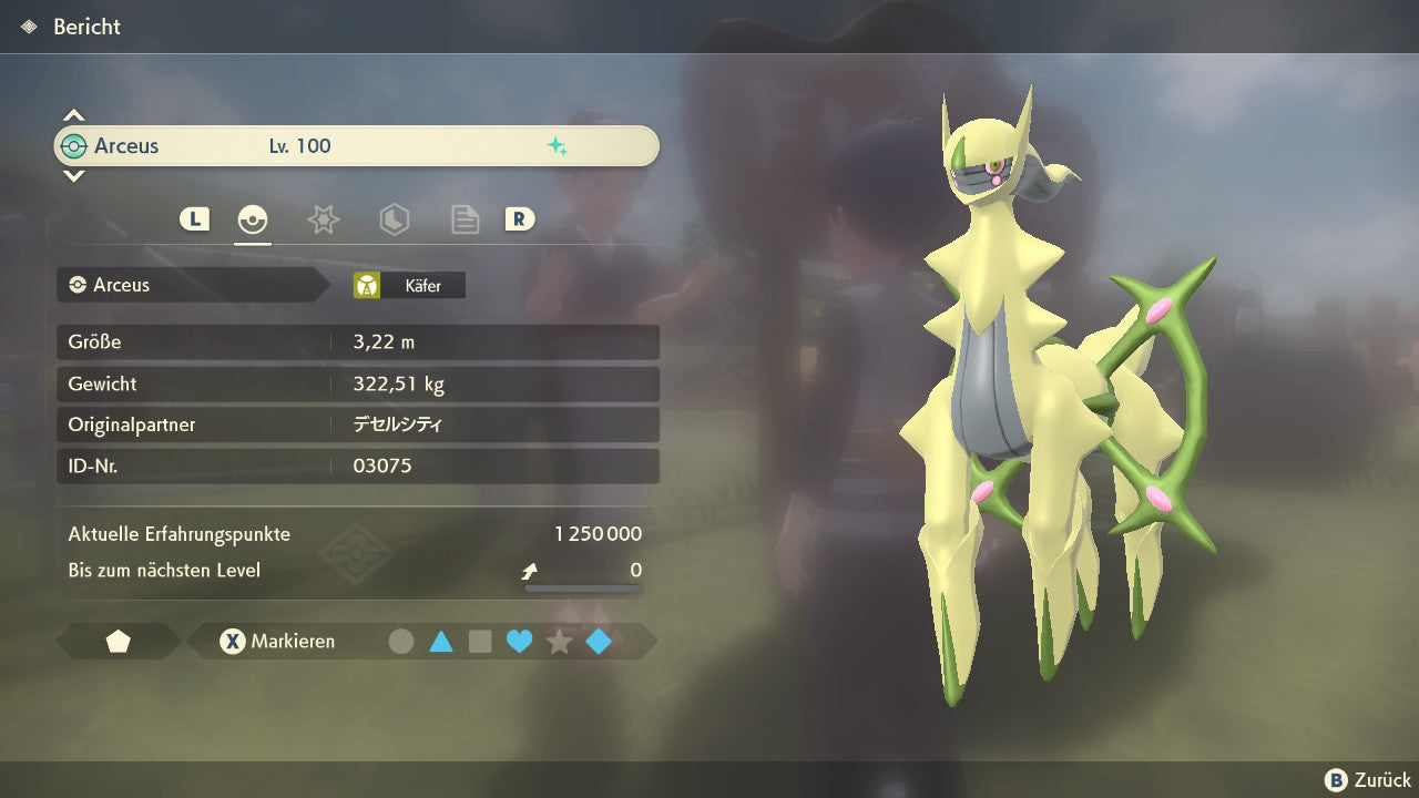 #493 Arceus-Käfer PLA