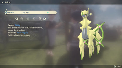 #493 Arceus-Käfer PLA
