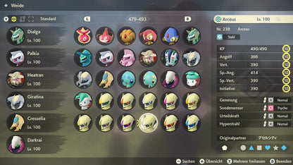 #493 Arceus-Stahl PLA