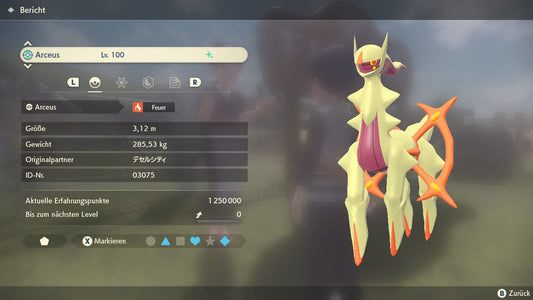 #493 Arceus-Feuer PLA