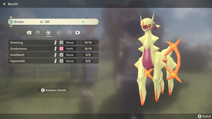 #493 Arceus-Feuer PLA
