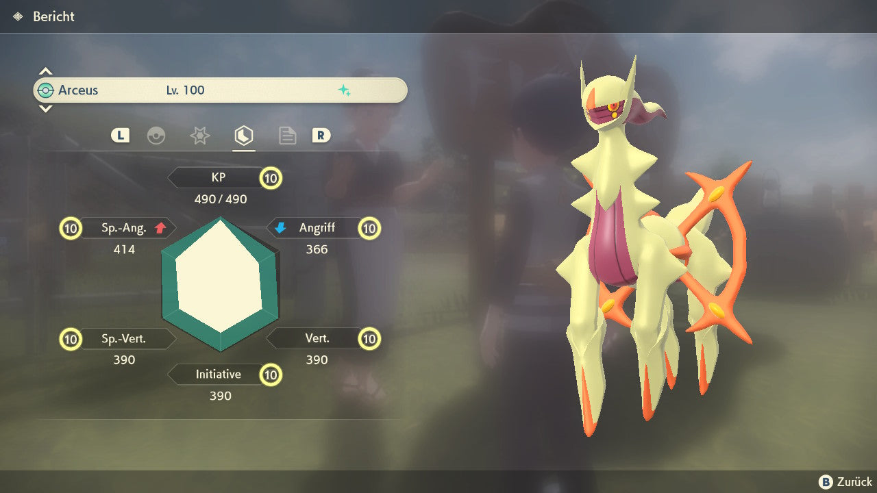 #493 Arceus-Feuer PLA