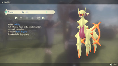 #493 Arceus-Feuer PLA