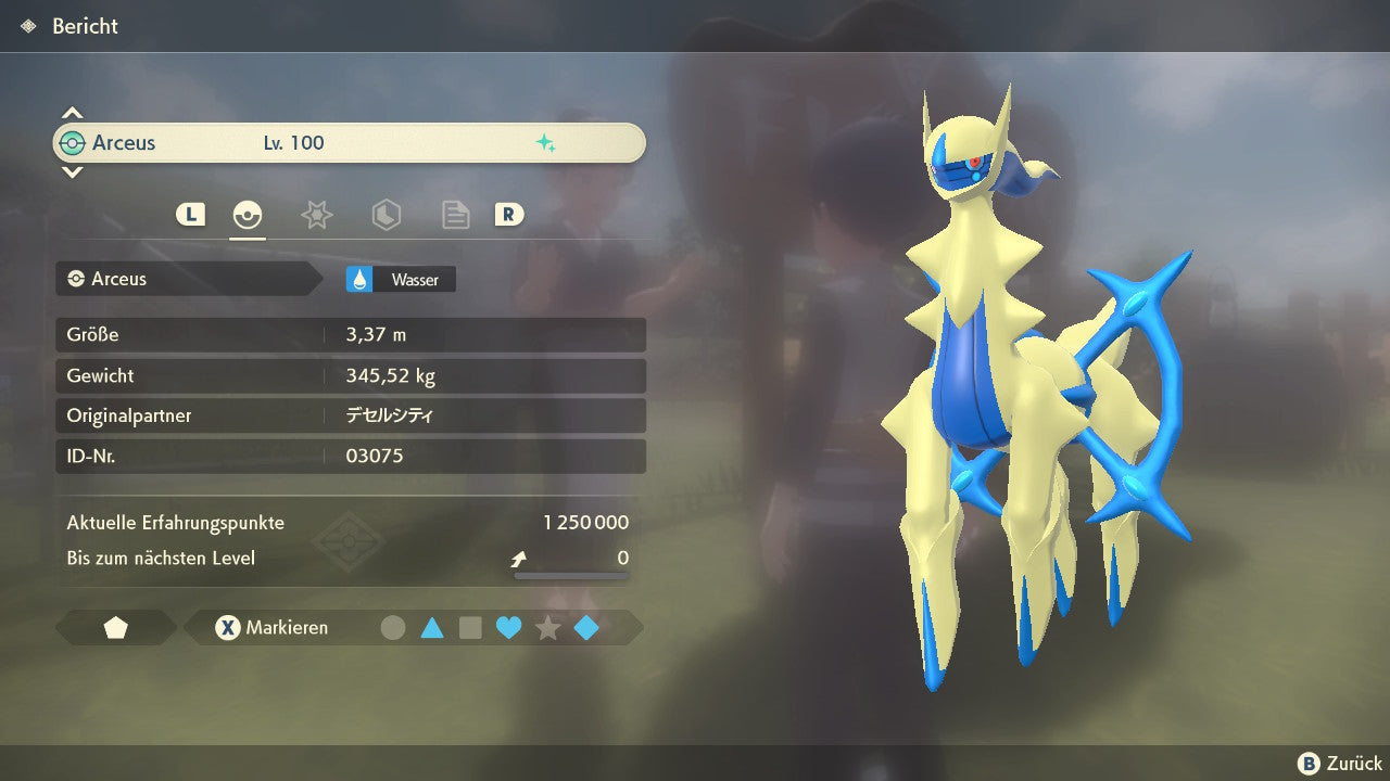 #493 Arceus-Wasser PLA