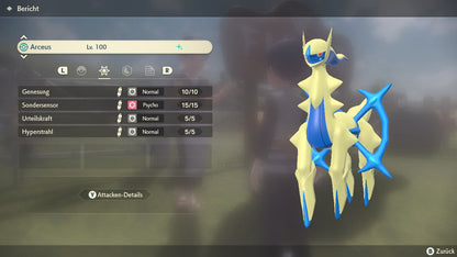 #493 Arceus-Wasser PLA
