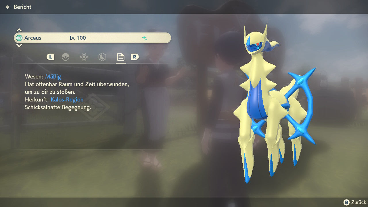 #493 Arceus-Wasser PLA
