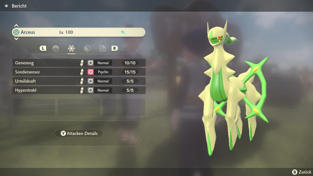 #493 Arceus-Pflanze PLA