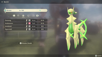 #493 Arceus-Pflanze PLA